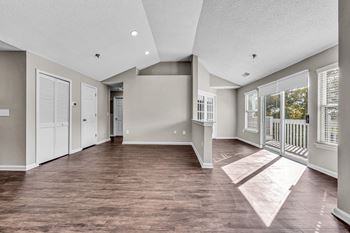 An empty living room